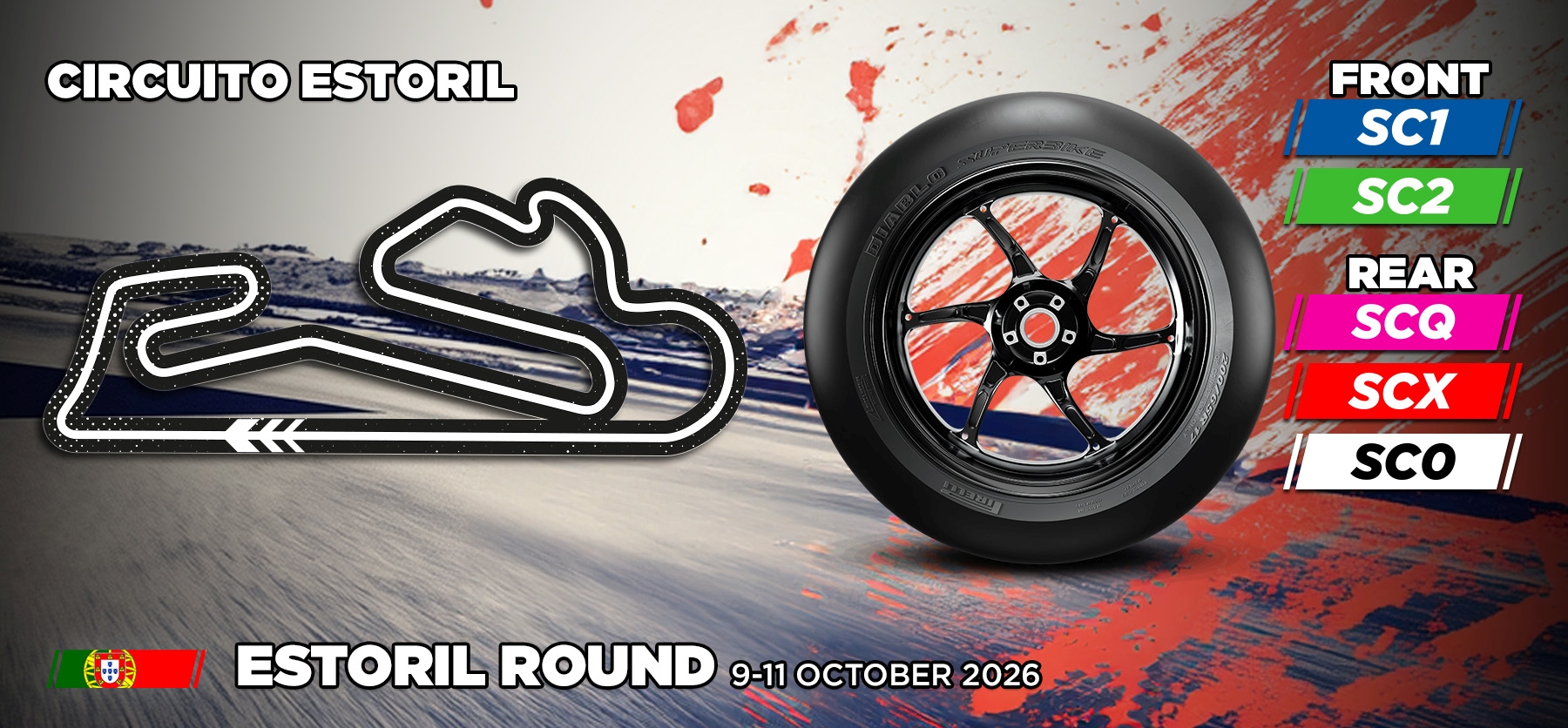 Pirelli opts for the softest compounds in its range for Estoril