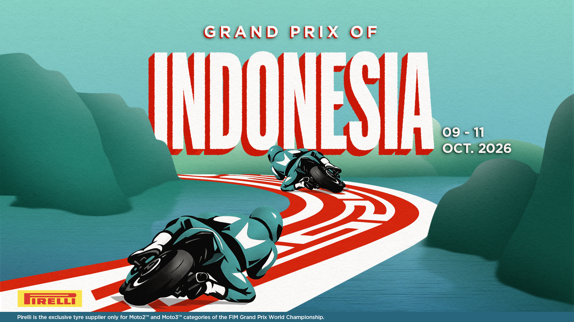 Pirelli takes on the Mandalika heat with a new Moto2™ soft tyre