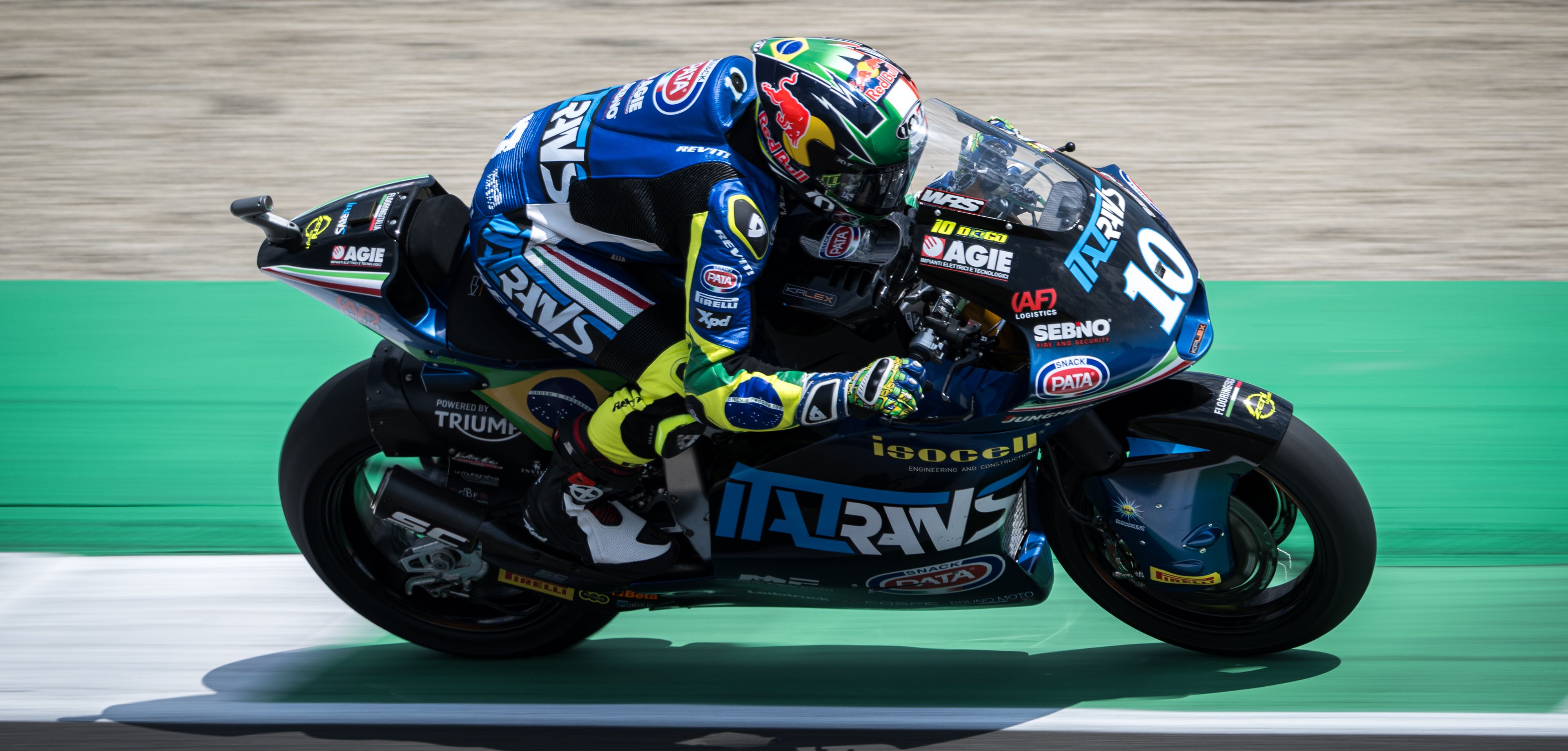 Pirelli SCX and it's a record for Moreira in Moto2™, Carpe on pole for Moto3™