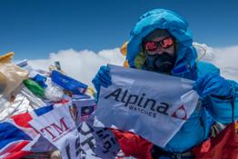 Alpina PR MelissaArnot TopEverest 2016