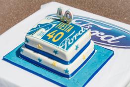 14 Fiesta 40th Birthday cake