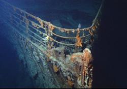 Bow of the RMS Titanic