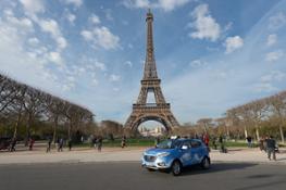 Fuel Cell Taxi in Paris  (2)