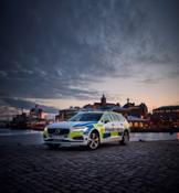 201331 Volvo V90 as a police car