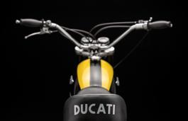 9-Book 90th Ducati Scrambler 450 view