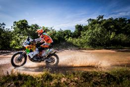 Laia Sanz KTM 450 RALLY Dakar 2017