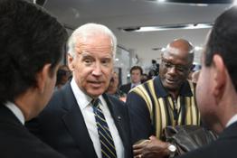 Vice President Joe Biden Visits 2017 NAIAS