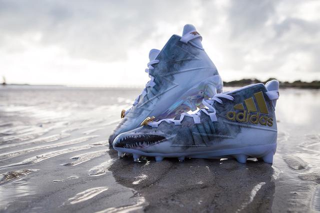 Adidas shark store football cleats