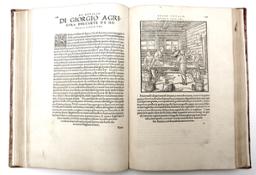 L'arte de metalli di Giorgio Agricola, famosissimo libro sull'arte mineraria e sulla metallurgia (1563) (Gonnelli Libreria An