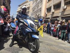 2016 - BMW Motorrad al Giro d’Italia con una pattuglia di 27 BMW R 1200 RT in dotazione alla Polizia Stradale