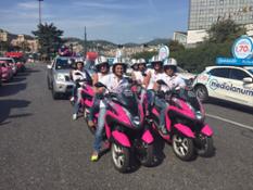 2015 - Il nuovo Yamaha TMAX moto ufficiale del Giro d'Italia 