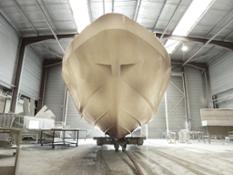 Yachts under construction