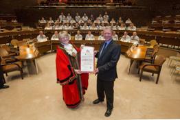 426204366 Nissan workforce granted Freedom of the City of Sunderland