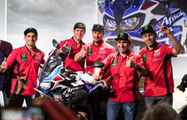 Monster Energy Honda Team joins the HRC teams in Milan