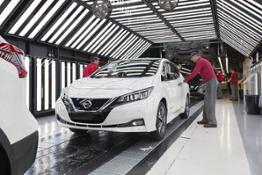 426212888 Production begins of the new Nissan LEAF in Europe