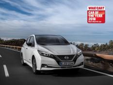 426217556 Nissan LEAF named Best Electric Car at 2018 What Car Awards
