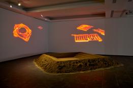 Hiwa K Moon Calendar installation 2018 image Dirk Pauwels 19