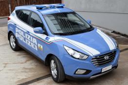 Hundai ix35 Fuel Cell Polizia Stradale Trentino Alto Adige (2)
