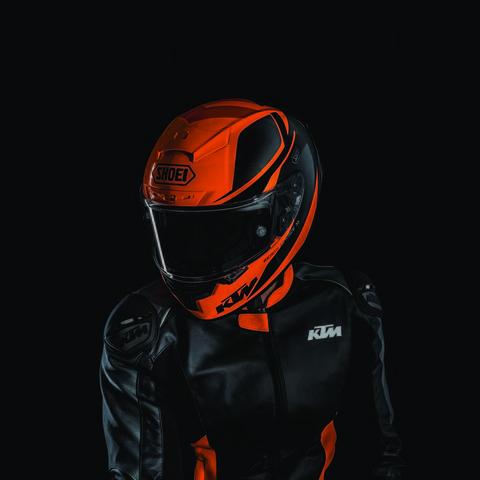 orange helmet for ktm