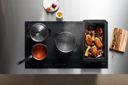 New cooking freedom: Miele full-surface hob