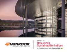 20180917 Hankook Tire listed in DJSI World for three consecutive years 1