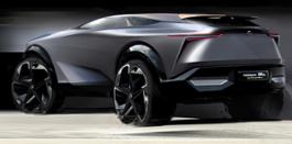 Nissan IMQ -TEASER Concept car sketch