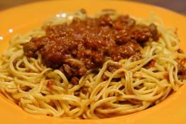 02 Spaghetti bolognese