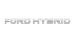 Ford Hybrid Logo white 1024