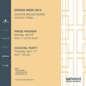 INVITO SALVIONI MILANO DURINI Press Preview 8 Aprile