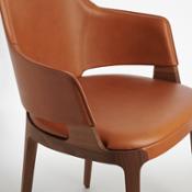Potocco_VELIS_ hide leather armchair_Mario Ferrarini