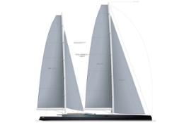 SY300 sailplan