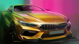 Photo Set - The all-new BMW M8 - Design sketches_
