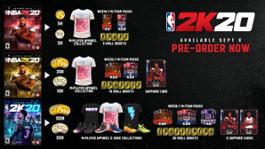NBA 2K20 MultiSKU Infographic