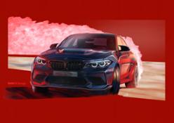 Photo Set - The new BMW M2 CS - Design Sketches (11_2019)__