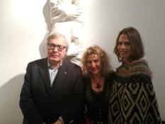 da sx Sgarbi, Elena Mutinelli, Francesca Sacchi Tommasi