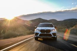 BMW X5 M Competition in colour Mineral White metallic