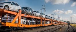 264066 Trucks-to-trains swap significantly cuts emissions in Volvo Cars logistics