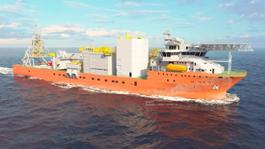 Worlds largest diamond recovery vessel. Image credit Marin Teknikk AS