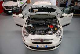 Nel vano motore della Fiat 500 X è stato installato un kit Autogas Italia completo di parte pneumatica ed elettronica
