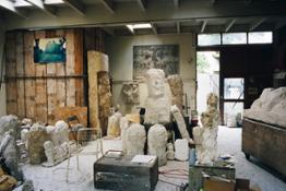 11. L'atelier di Hans Josephsohn a Zurigo ca. 2006