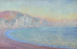 Claude-Monet-Falaises- C3 A0-Pourvillesoleil-levant-1897-olio-su-tela-66-x-101-cm