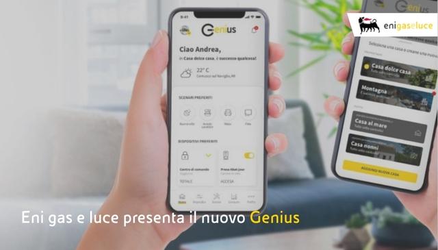 Eni gas e luce presenta il nuovo Genius: la piattaforma di servizi per lo smart living e il controllo della propria casa