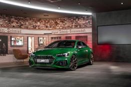 ABT Audi RS5 sonoma green front diagonally
