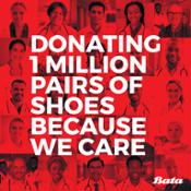 BATA 1 MILLION PAIRS SHOE DONATION