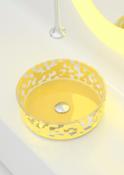 Glass Design MAREA Yellow colour- Karim Rashid
