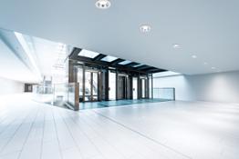 LEDVANCE - BIOLUX HCL 10719764 Modern business hall lifts RETOUCHED
