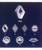 3-1900 - 1992 - Logos Renault History