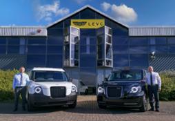 LEVC - Caffyns Eastbourne 1 (L-R  Chris Milne, Sales Manager  Steve Whitford, Sales Executive)