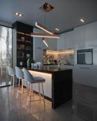 Castro Lighting Penelope Bar Chair Metis Suspension Rectangular Luxurious-Kitchen ambience WEB (2)