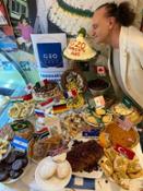 Antonio Cafiero con i suoi dolci realizzati in occasione del G20 di Sorrento